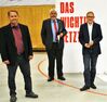 v. re.: Sebastian Cuny, MdL Gerhard Kleinböck, Rüdiger Kanzler